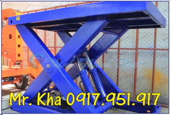 BÀN NÂNG HẠ THỦY LỰC 6000KG